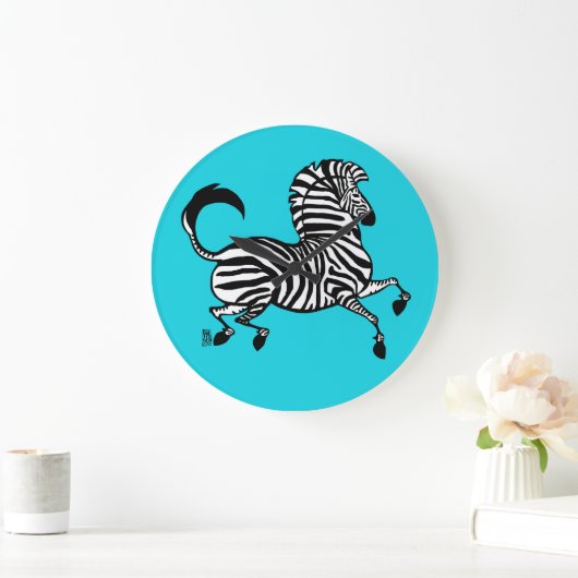 Zebra 1 Uhr (Zuhause)