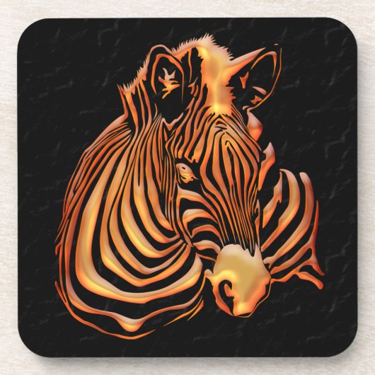 Zebra 1 Untersetzer (Vorderseite)
