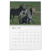 Zebra 2025 kalender (Feb 2027)