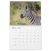 Zebra 2025 kalender (Feb 2027)