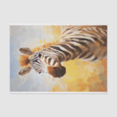 Zebra 2 Decoupage Paper Seidenpapier (Vorderseite)