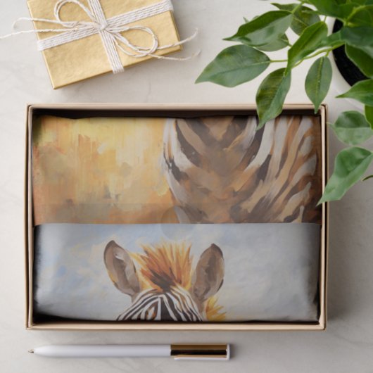 Zebra 2 Decoupage Paper Seidenpapier (Geschenk)