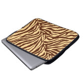 Zebra 2 laptopschutzhülle (Vorne Knopf)