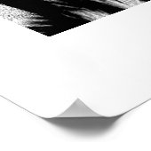 Zebra #2-Poster Poster (Ecke)