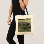 Zebra #2 Tote Bag Tragetasche (Vorderseite (Produkt))