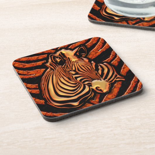 Zebra 2 Untersetzer (Linke Seite)