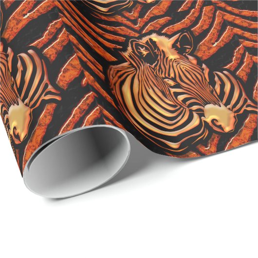 Zebra 2 Wrapping Paper Geschenkpapier (Rolleneckpunkt)