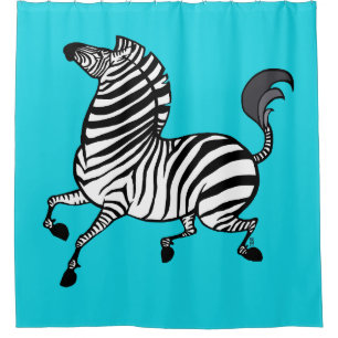 Zebra 3 Duschvorhang