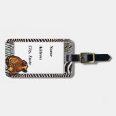 Zebra 3 Gepäckanhänger (Vorderseite horizontal)