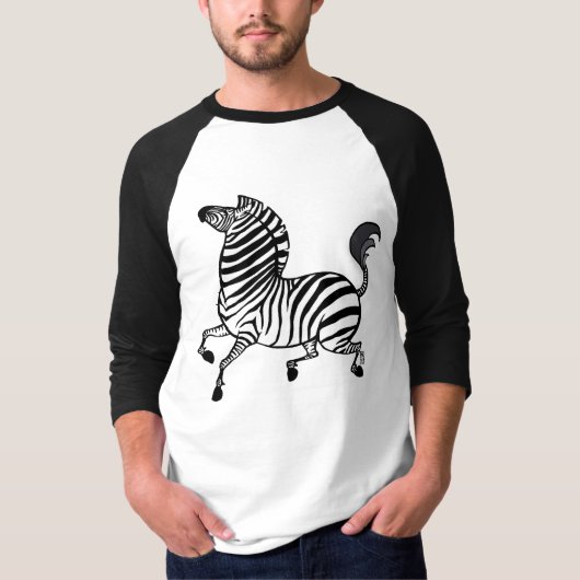 Zebra 3 Tshirt (Vorderseite)