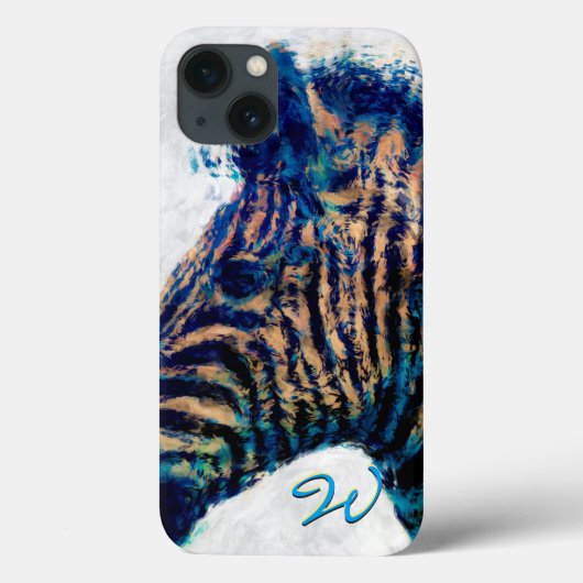 Zebra 4 Case-Mate iPhone hülle (Rückseite)