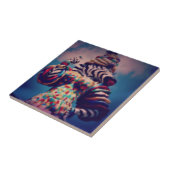 Zebra a Party Animal Fliese (Seite)