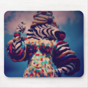 Zebra a Party Animal Mousepad