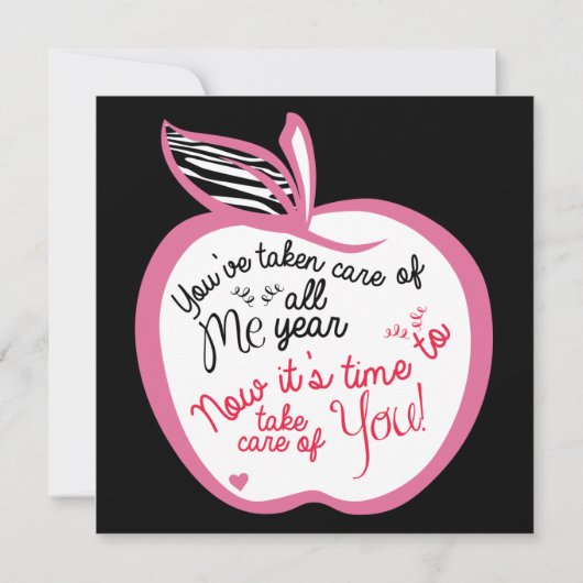 Zebra ABCs Lehrerauswertungskarten (Rückseite)