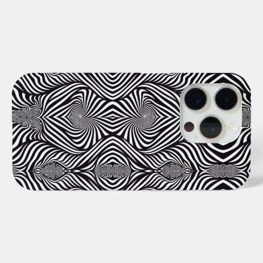 Zebra Abstrakt B&W Sherpa Blanket Case-Mate iPhone Hülle (Rückseite (Horizontal))
