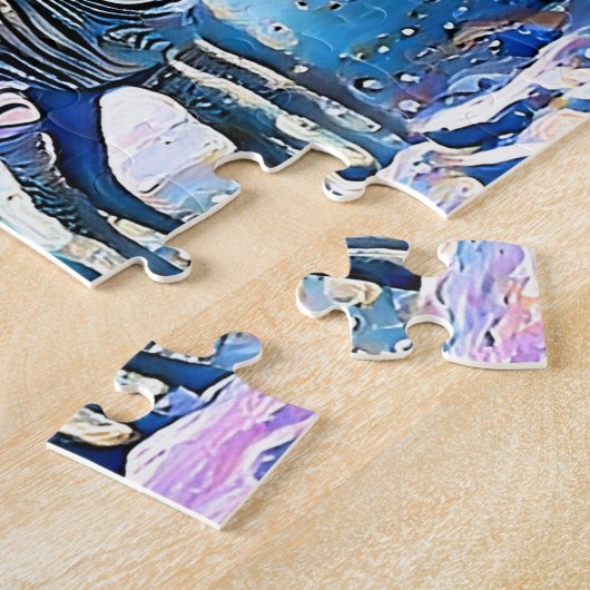 Zebra africa namibia nature puzzle (Seite)