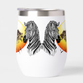 Zebra African Savanna Wild Animal (Rechts)