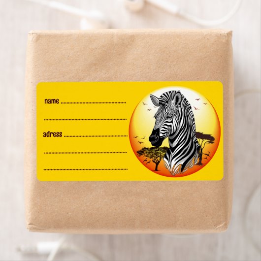 Zebra African Savanna Wild Animal (Insitu)