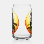 Zebra African Savanna Wild Animal Dosenglas (Links)