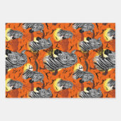 Zebra African Savanna Wild Animal Geschenkpapier Set (Vorderseite)