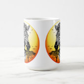 Zebra African Savanna Wild Animal Kaffeetasse (Mittel)