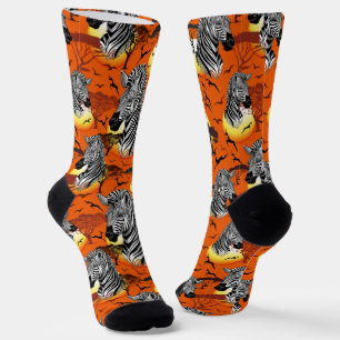 Zebra African Savanna Wild Animal Socken