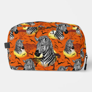 Zebra African Savanna Wild Animal Waschbeutel