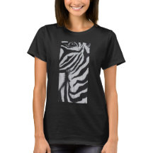 Zebra African Wildlife Animal Portrait Art