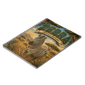 Zebra Afrikanische Savanne POPCUT Notizblock (Linke Seite)