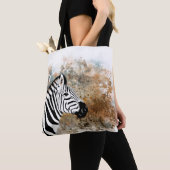Zebra-afrikanisches Wildtier Tasche (Von Nahem)