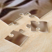 Zebra am Wasserloch Puzzle (Seite)