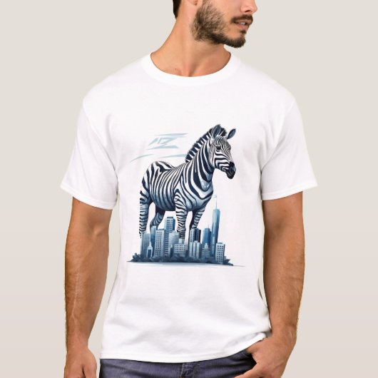 Zebra Animal Beauty Nature Naturerlebnis T-Shirt (Vorderseite)