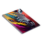 Zebra Animal Discovery Adventure Nature Planet Notizblock (Rechte Seite)