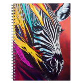 Zebra Animal Discovery Adventure Nature Planet Notizblock (Vorderseite)