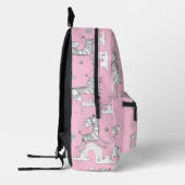 Zebra Animal Line Set Bedruckter Rucksack (Links)