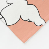 Zebra Animal Line Set Fleecedecke (Ecke)