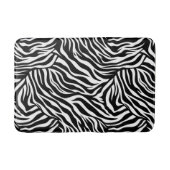 Zebra Animal Print Bath Mat Badematte (Vorderseite)