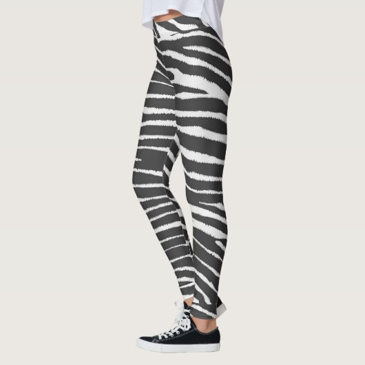 Zebra Animal Print Leggings (Links)