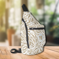 Zebra Animal Print Mit Monogramm