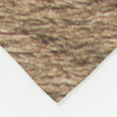 ZEBRA ANIMAL PRINT STRIPE FLEECEDECKE (Ecke)