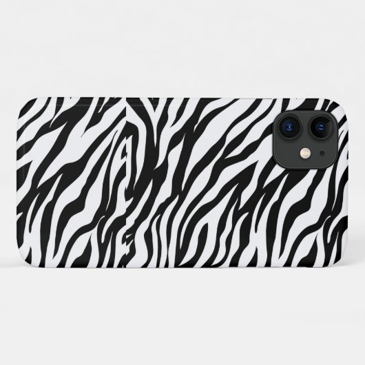 Zebra Animal Skin Print Pattern-15391 Case-Mate iPhone Hülle (Rückseite (Horizontal))