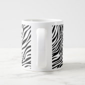 Zebra Animal Skin Print Pattern-15391 Jumbo-Tasse (Rückseite)