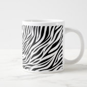 Zebra Animal Skin Print Pattern-15391 Jumbo-Tasse (Rechts)