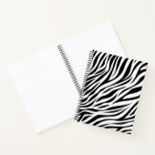 Zebra Animal Skin Print Pattern-15391 Notizblock (Innenseite)