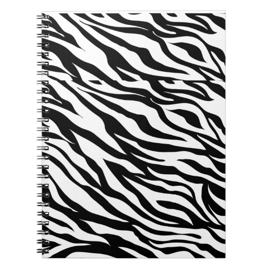 Zebra Animal Skin Print Pattern-15391 Notizblock (Vorderseite)