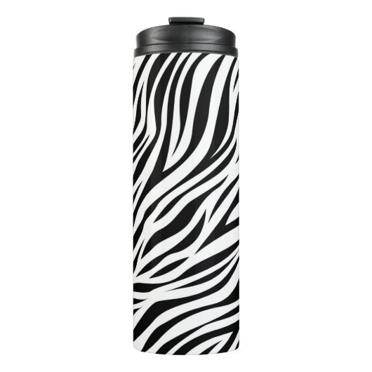 Zebra Animal Skin Print Pattern-15391 Thermosbecher (Vorderseite)