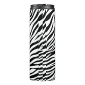 Zebra Animal Skin Print Pattern-15391 Thermosbecher (Rückseite)