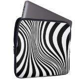 Zebra Animal Skin Texture Pattern-88 Laptopschutzhülle (Vorne Rechts)