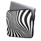 Zebra Animal Skin Texture Pattern-88 Laptopschutzhülle (Vorderseite Links)