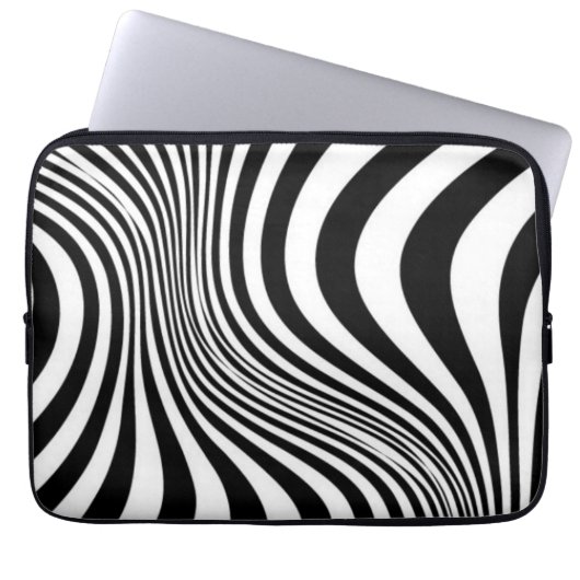 Zebra Animal Skin Texture Pattern-88 Laptopschutzhülle (Vorderseite)